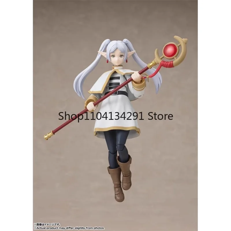 バンダイオリジナル本物の S.H.Figuarts フリーレン葬儀アニメフィギュアフリーレンアクションフィギュアおもちゃ子供の誕生日プレゼント