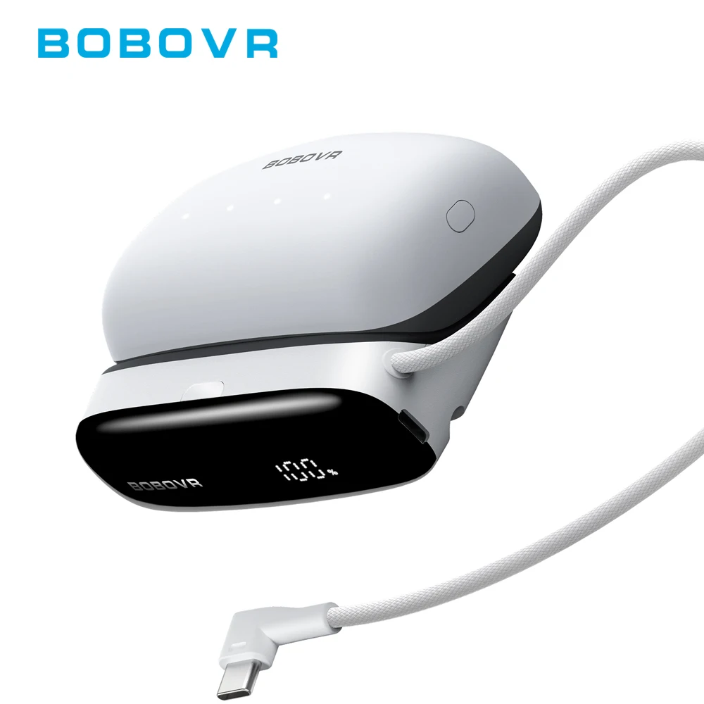 

BOBOVR PD100 Combo 10000 мАч Портативный внешний аккумулятор 30 Вт PD Зарядное устройство для ноутбука, совместимое с MacBook Pro/Air для iPhone 17/16/15