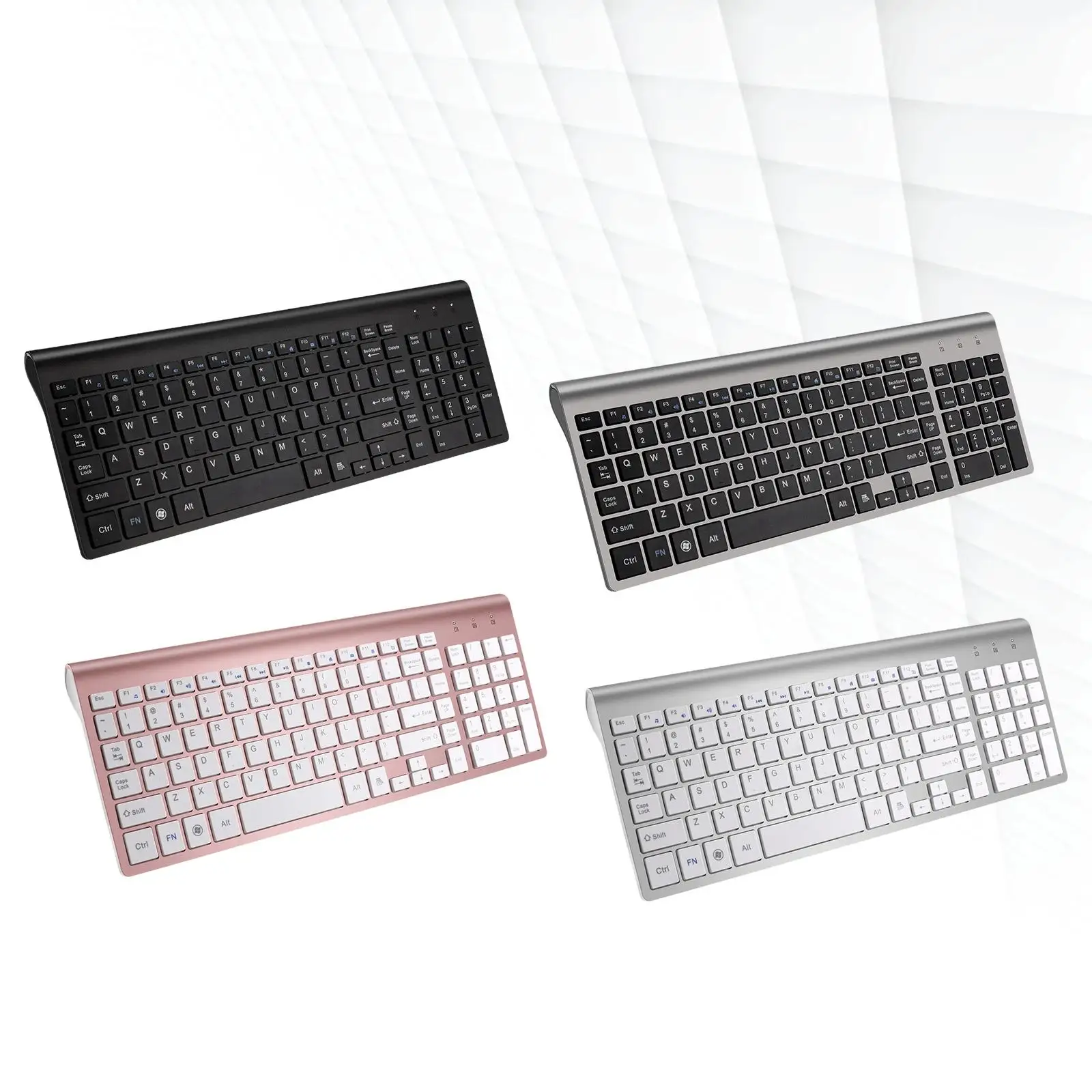 Thin Keyboard Mute USB Port Numeric Keypad for Laptops and Desktops, Responsive and Noise Ergonomic