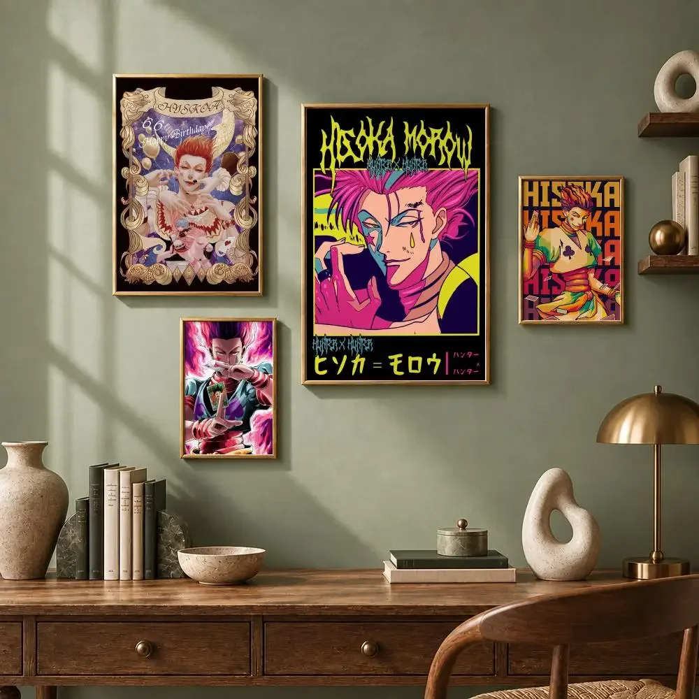 Trending Anime Hunter x Hunter Poster HD Self-Adhesive No Residue After Removal Ideal for All Kinds of Wall Decor