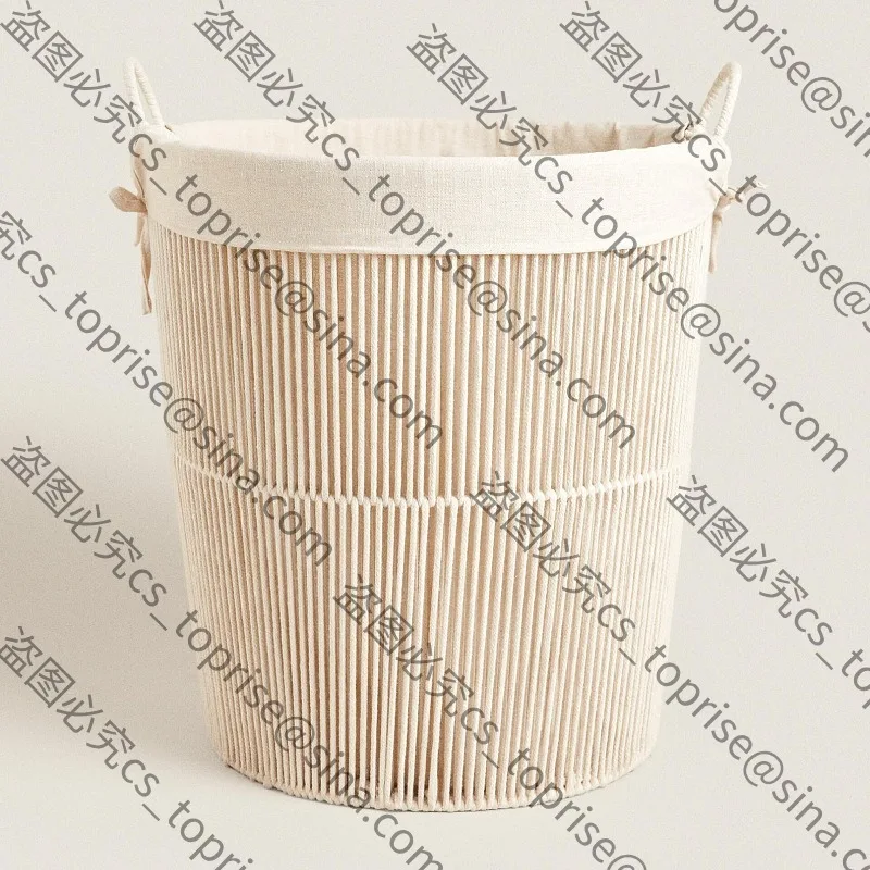 Suitable for cotton rope woven baskets, bathroom dirty laundry baskets, toy laundry baskets, storage buckets, laundry wardrobes