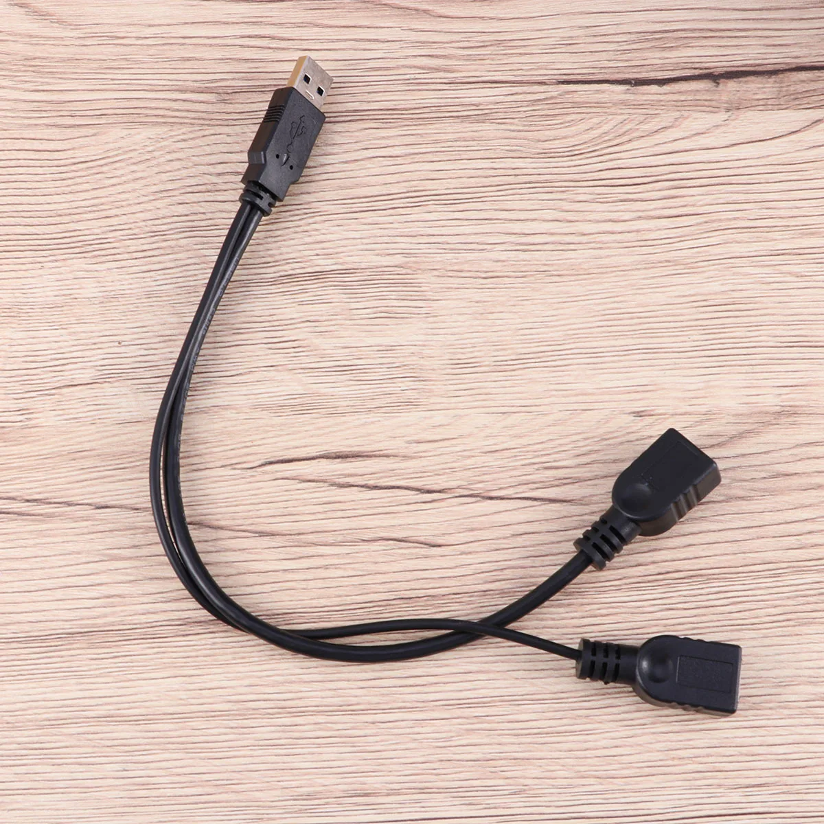 

Dual Port Micro USB 2 in 1 Adapter Cable with 30 HUB Functionality Fast Charging Data Transfer Male to Female Black