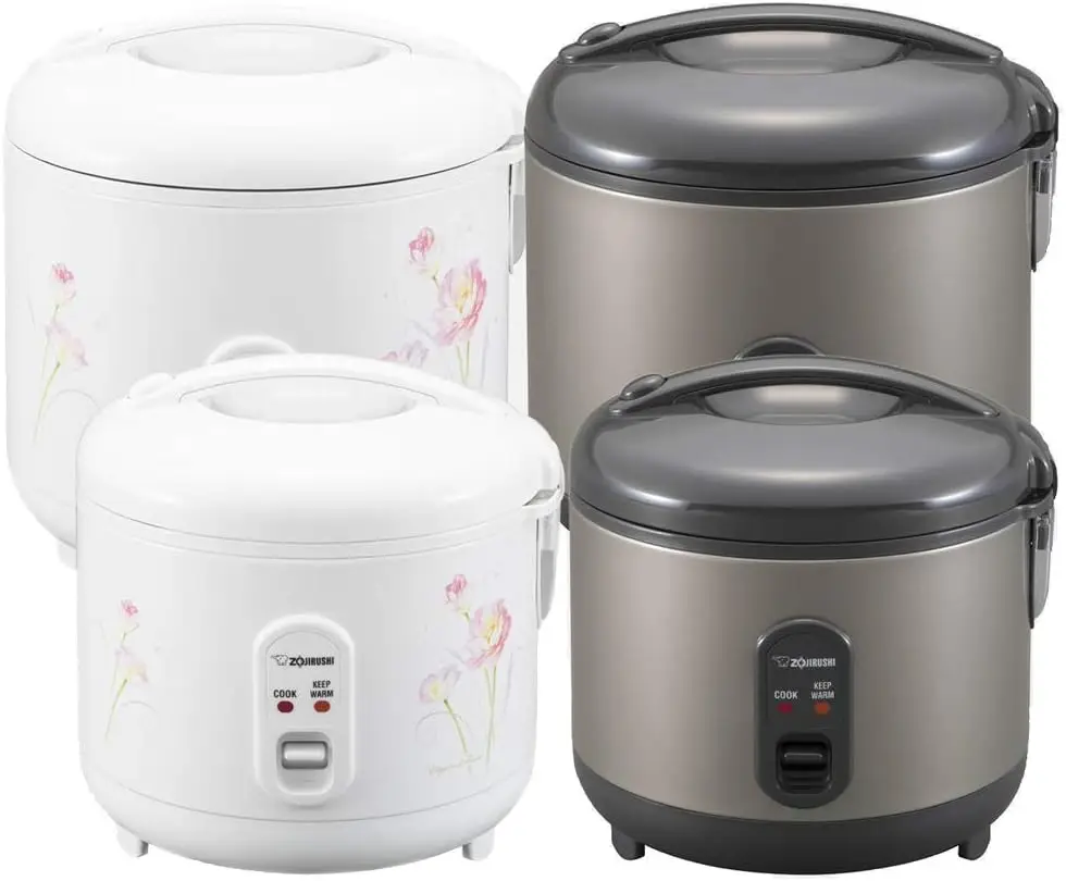 Zojirushi NS-RPC10FJ Rice Cooker and Warmer, 1.0-Liter, Tulip