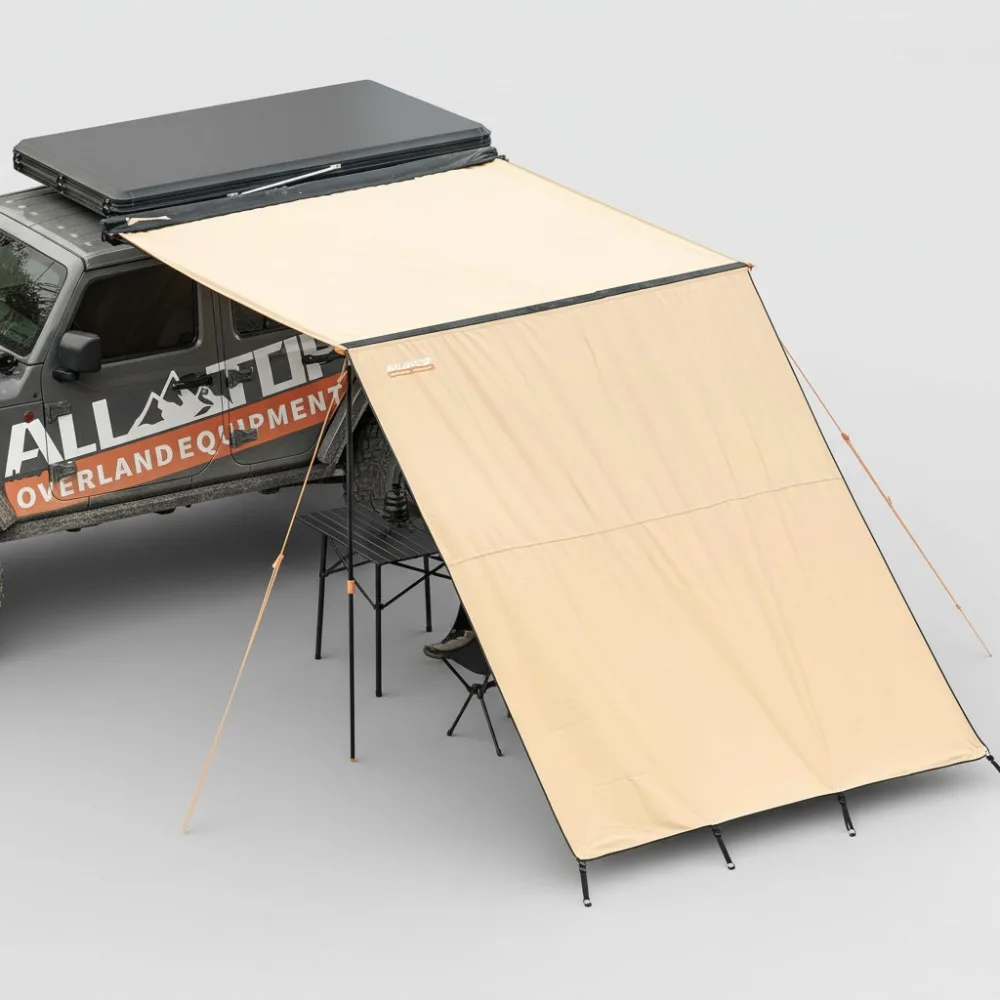 

Universal Multi-Side Awning Wall 8.2x8.5ft Waterproof UV-Resistant for Camping Privacy & Shade Extension