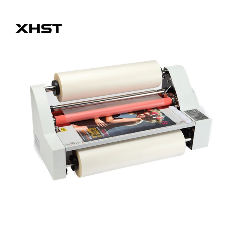 

Hot Cold A3 Desktop Laminator Roll To Roll Laminating Machine For Bopp Film/Foil/Laminator Pouch Film
