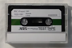 ABEX Azimuth Test Tape TCC-151 6.3kHz New