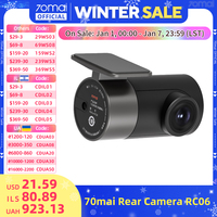 70mai Rear Cam RC06 for 70mai 4K Dash Cam 70mai A800 4K Car DVR Rearview cam 70mai Pro Plus+ for A800S & A500S