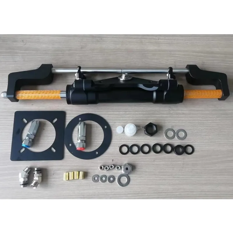 

【2025】Высокопроизводительный полный гидравлический комплект рулевого управления для одностороннего двигателя до 300 л.с. подвесного мотора, устойчивый к морской воде