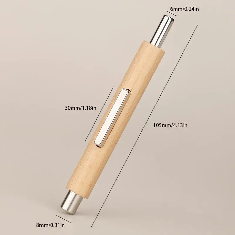 3 In 1 Multi-function Cat Eye Magnet For Nail Art Strong Thick Magnetic Stick Large Cylindrical Magnetic Nail Tool Manicure DIY