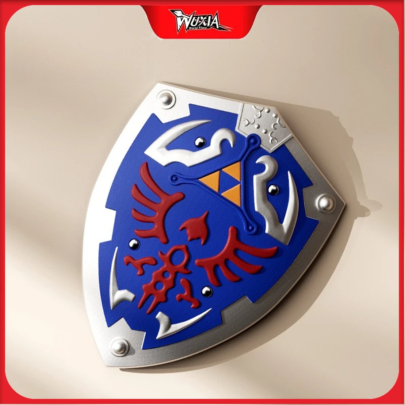 

29cm Hylian Shield Figure Tears of The Kingdom Breath of The Wild Figure Game Peripherals Collectible Model Gift Toys for Boys