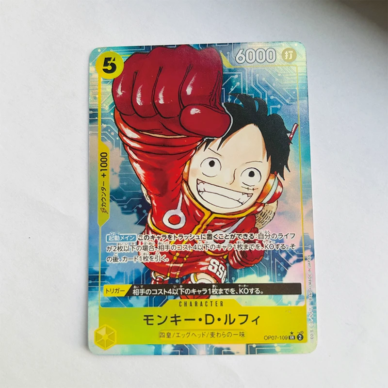 One Piece Diy-Opcg Domowa karta Postacie z anime Boa-Hancock Tony Tony Chopper Luffy Roronoa Zoro Collection Card Prezent urodzinowy