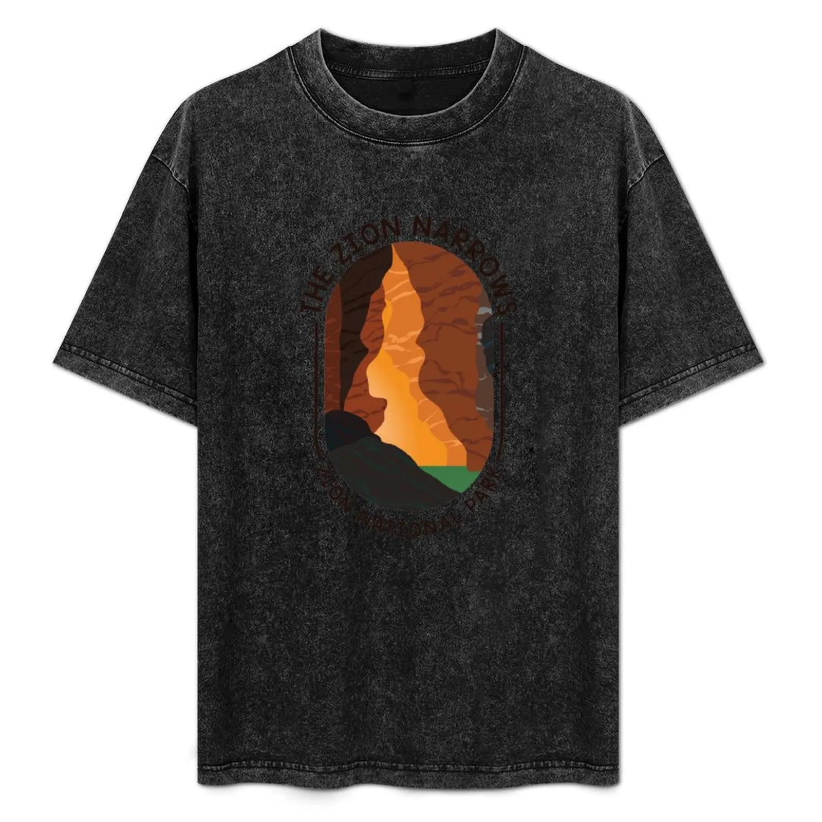 

The Narrows - Zion National Park T-Shirt Man t-shirt graphic tee shirt anime tshirt funny shirt cotton funny t shirts men