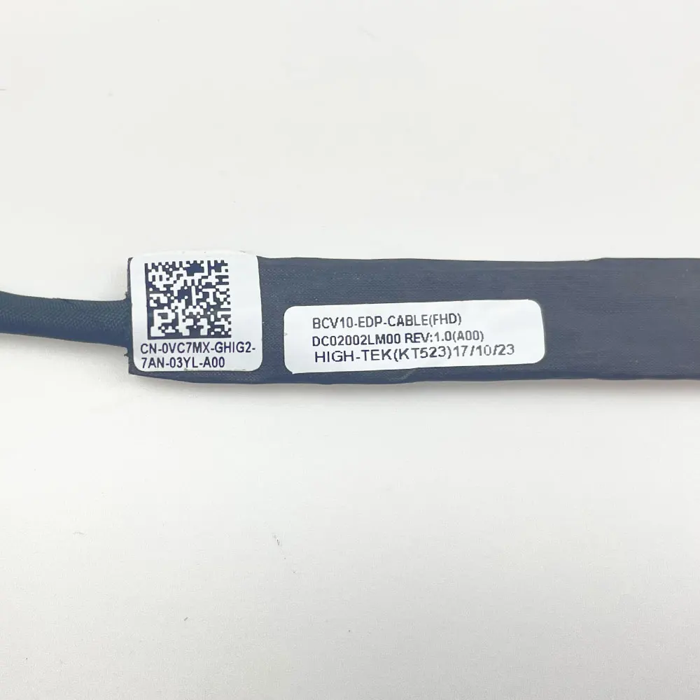 Video screen Flex cable For Dell 15R 7466 7566 7567 0VC7MX laptop LCD LED Display Ribbon Camera cable DC02002LM00