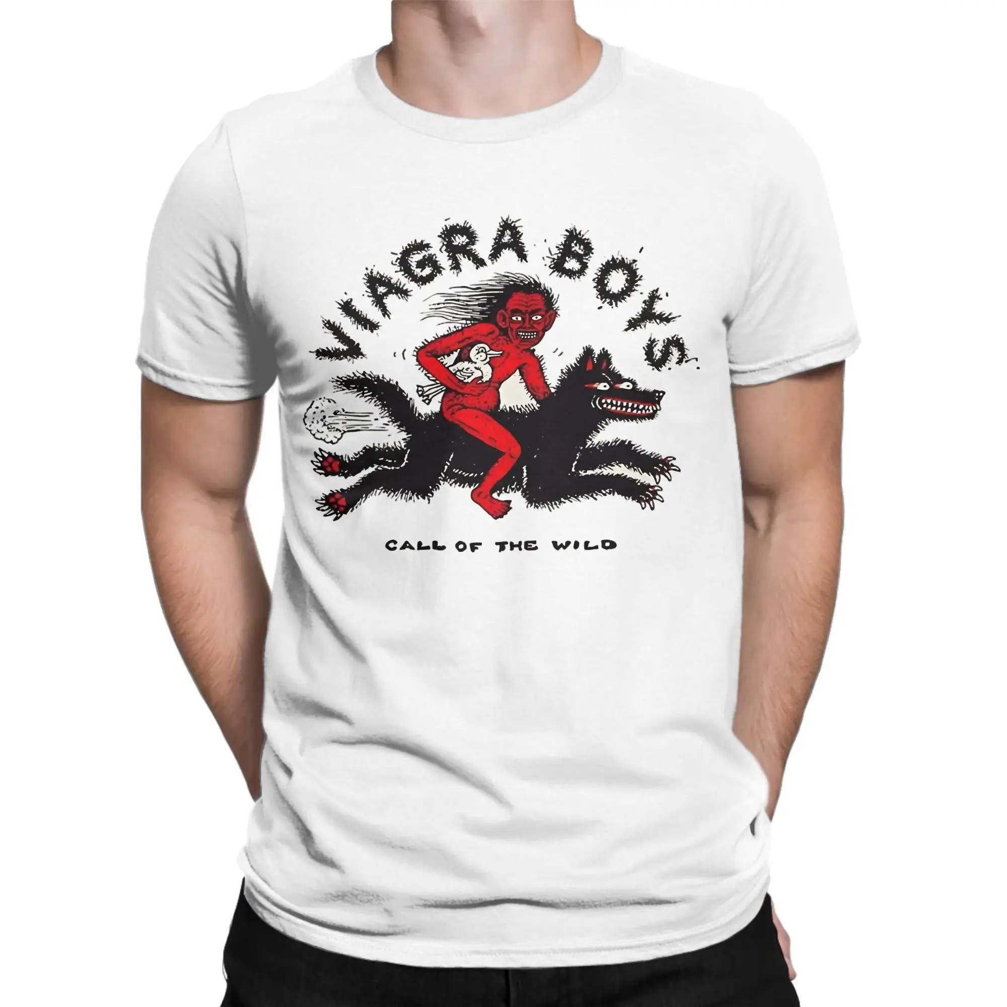 Camiseta de la banda de punk rock Viagra Boys para hombres y mujeres, camisetas con estampado gráfico, ropa de algodón