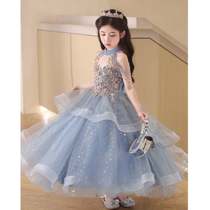 Elegant Dresses for Women Girls Dresses 2 to 8 Years Summer Dress Child Dress Party Children Baby Girl Kid Prom 12