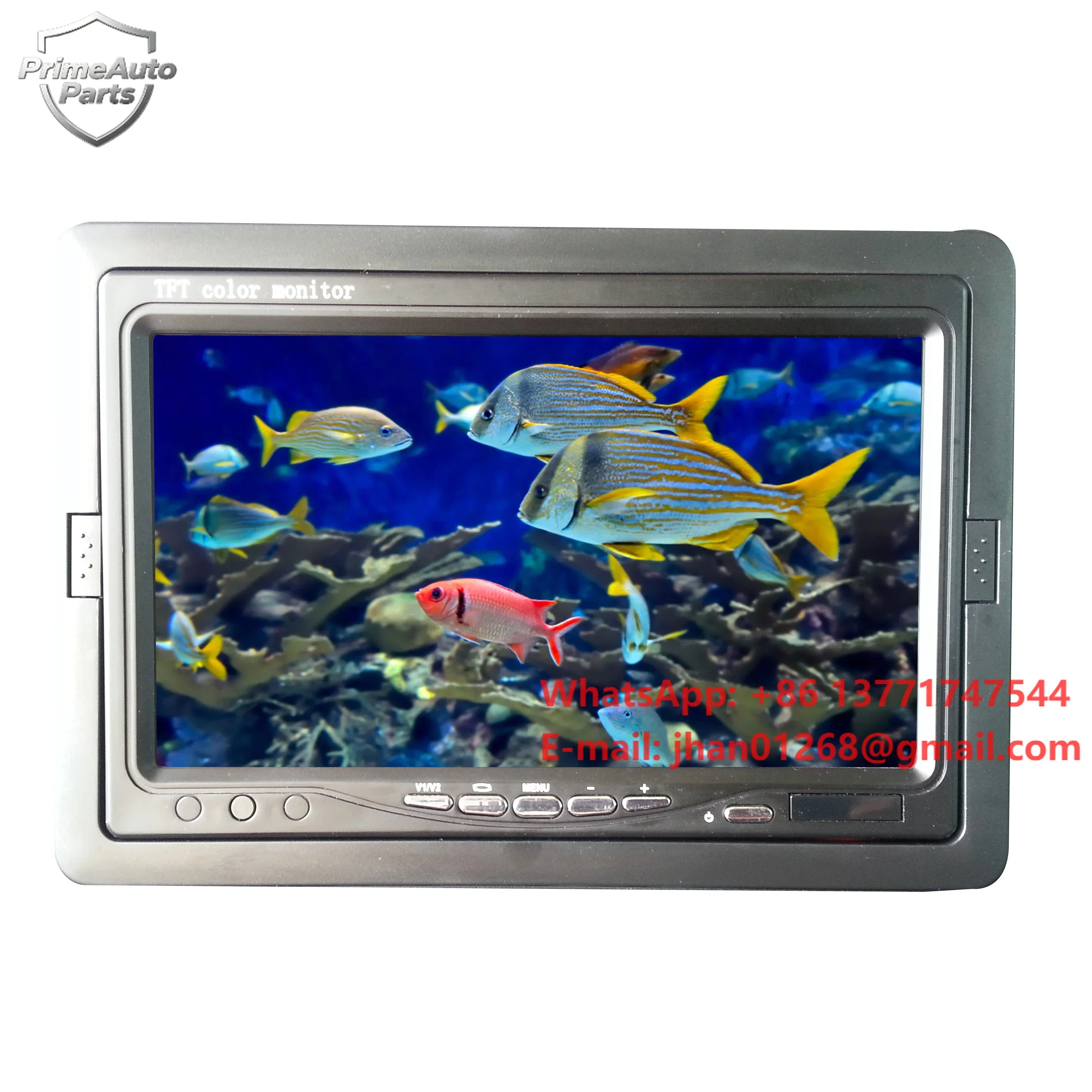 20 Meters 360 Degree Underwater Rotating Fishing 7Inch Hard Plastics Case  Underwater Fishing
