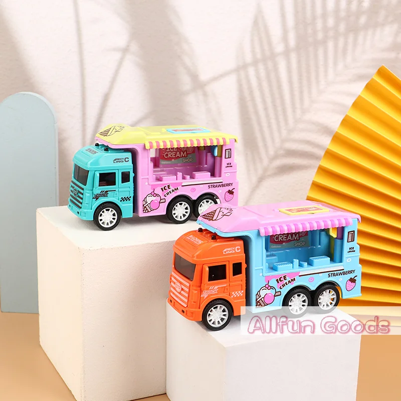 [TG835]New Ice Cream Candy Car Modle Play Toys Candy Car Ice Cream Candy Cart House Brain Game Kids Toys Children's Gift