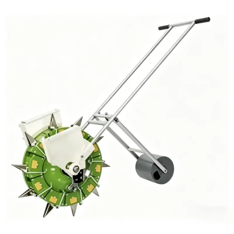 Agricultural Hand Push Corn Seed Planter, Durable Manual Seeder for Maize, Soybean & Sorghum, Easy to Use