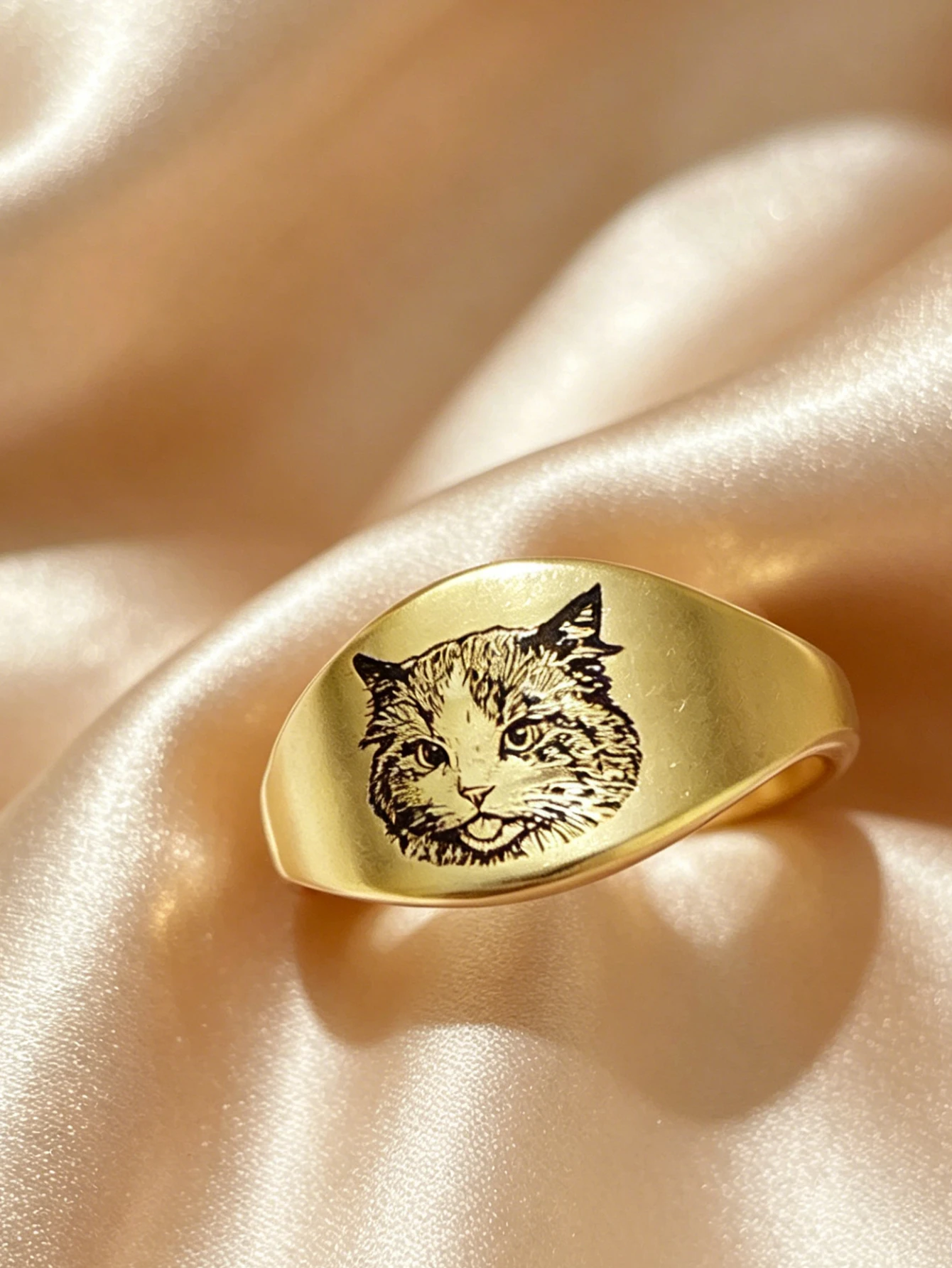 Personalized Custom Ring Set, Stainless Steel