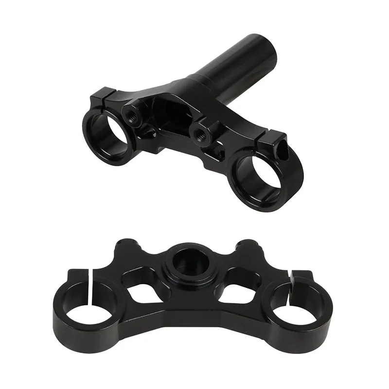 KYX Racing CNC Juego de abrazaderas triples de aluminio Actualizaciones de piezas Accesorios para motocicleta 1/4 RC Losi Promoto-MX