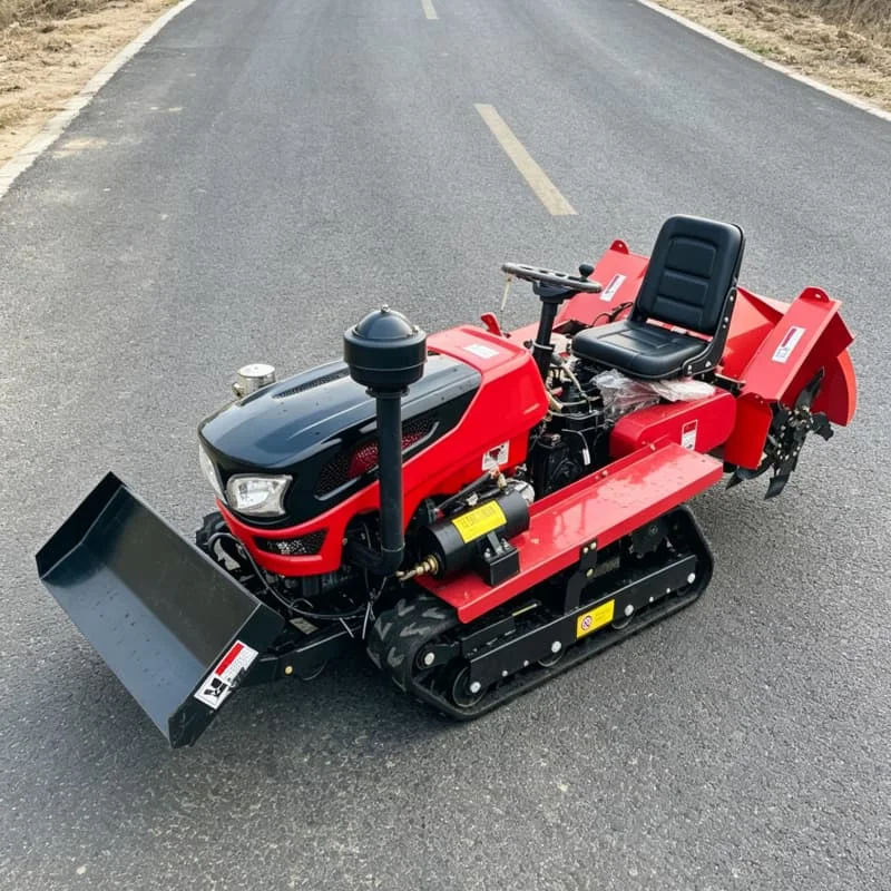 Customized Farm Rotary Tractor, 2026 Upgraded High-efficiency Cultivator, High-power Ploughing & Rotary Tiller