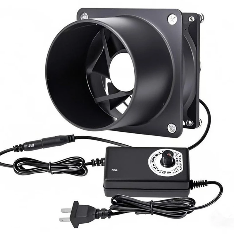 Desktop Smoke Exhaust Blower With Aluminum Foil Pipe For Soldering Station Welding Fume Removal No Drill Required Vent Fan