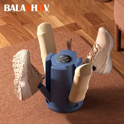 Intelligent Timer Shoe Dryer Household Foldable Shoe Warmer 2 pairs Shoes Dry Constant Temperature Boot Dryer UV Sterilization