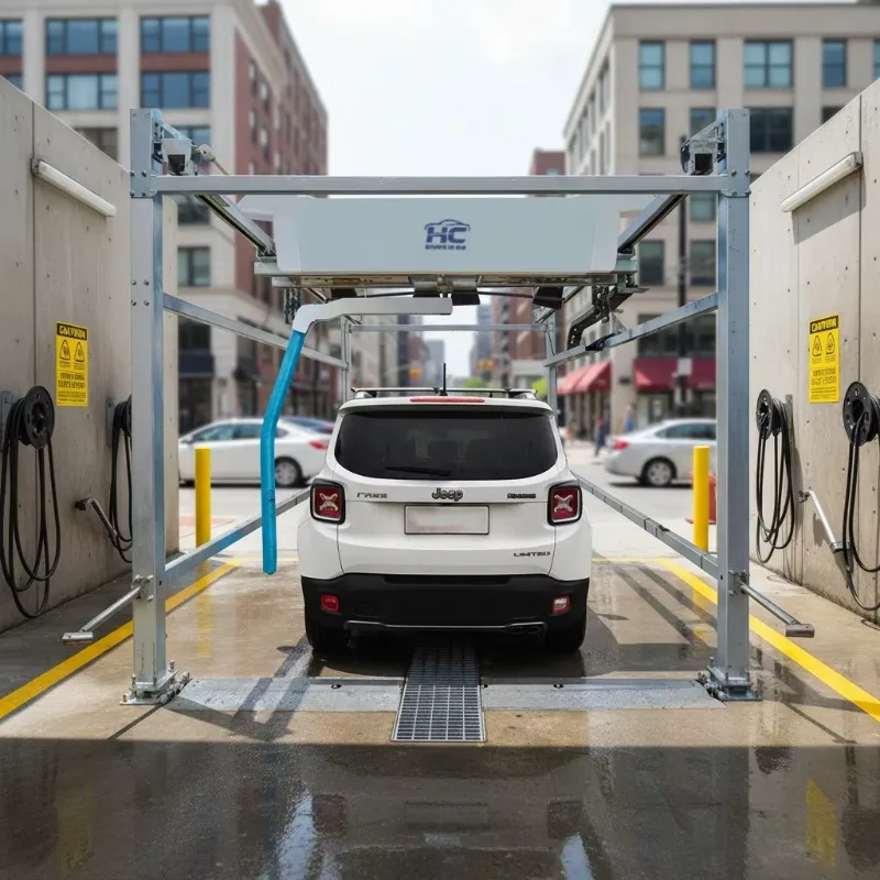 YG Customized Wholesale Commercial 25kW Touchless Automatic Car Wash Machine 8MPa High Pressure Foam Spray Stainless Steel Cons