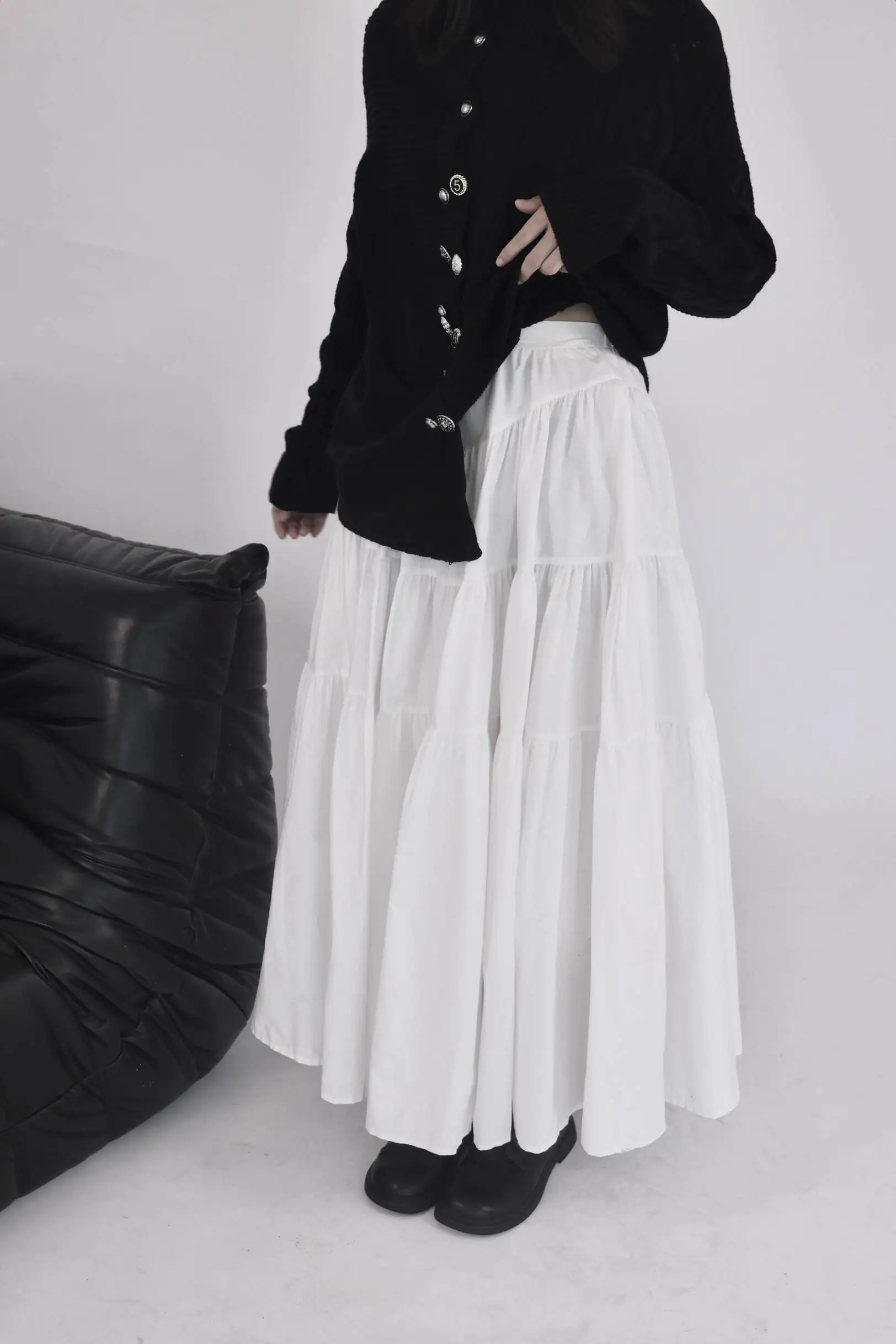 UMI MAO Yamamoto Dark Skirt Women's Clothing Autumn New Loose Design Skirt Femme Alternative Fashion