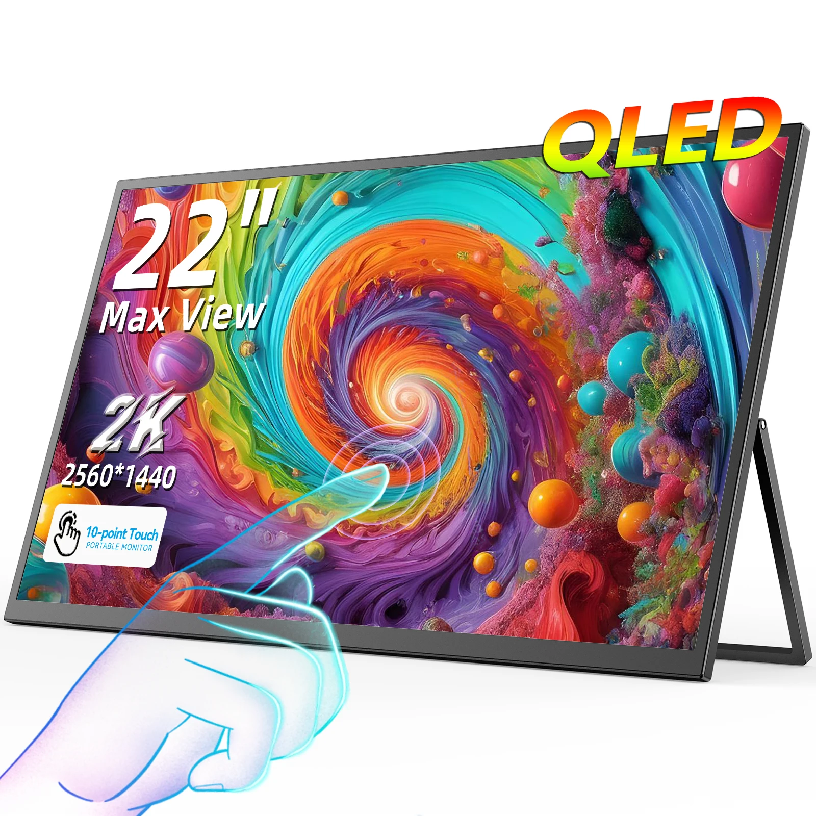 UPERFECT QLED сенсорный компьютерный дисплей 22 UPERFECT QLED сенсорный компьютерный дисплей 22