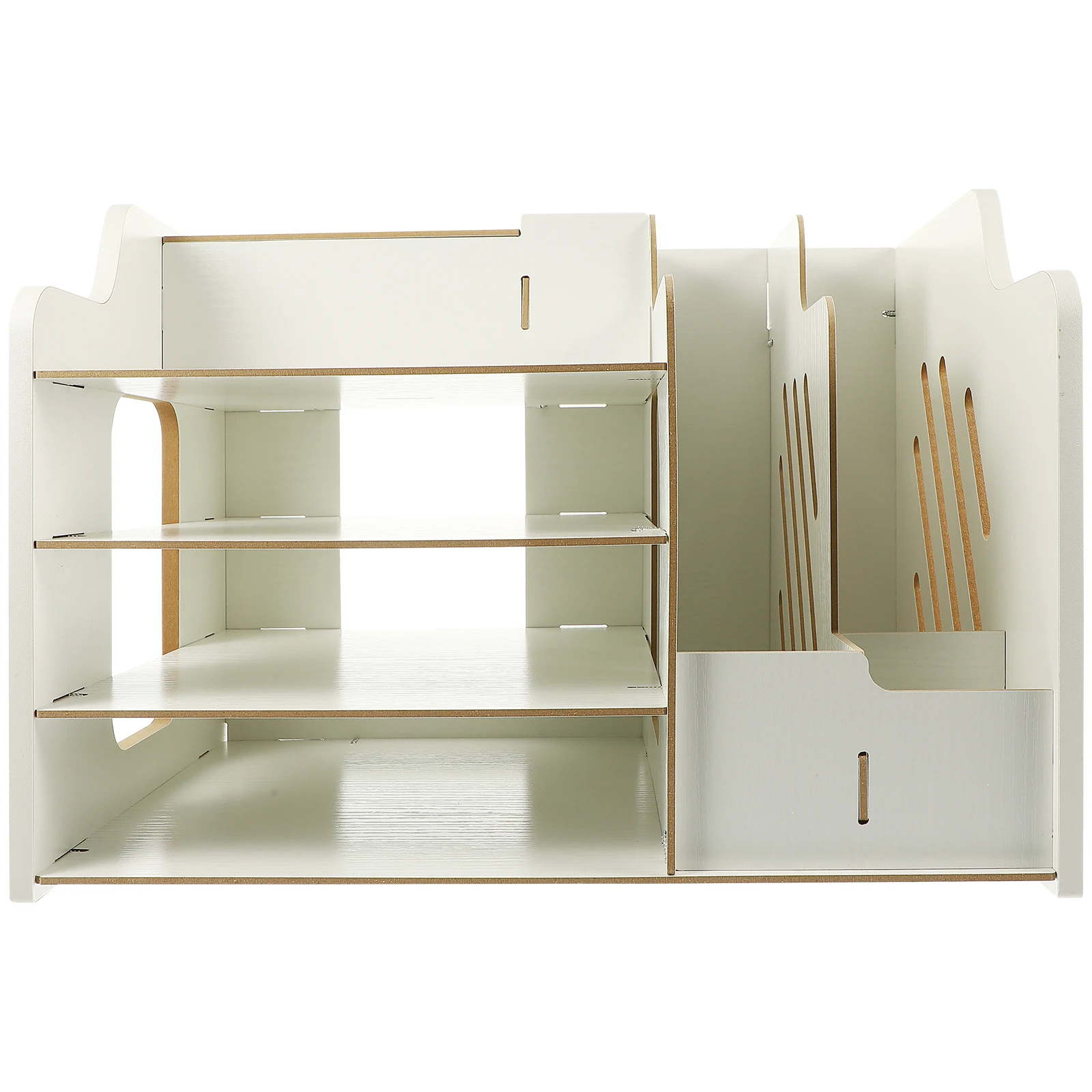 Almacenamiento con cajón, mesa moderna para escritorio, suministros de oficina, organizador estacionario, caja de almacenamiento de escritorio, portalápices multifunción