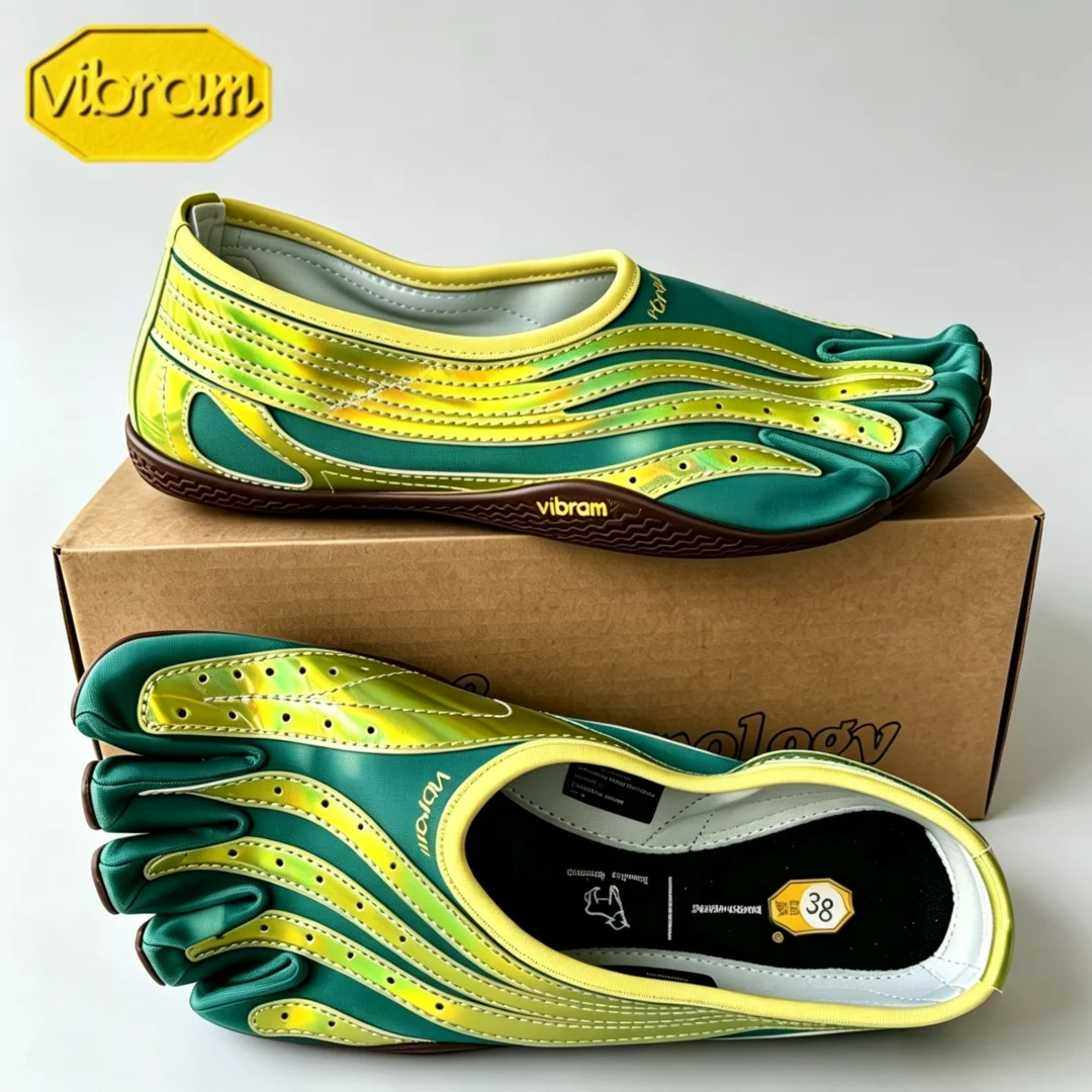 Brand Sale Vibram Five Fingers Shoes Soft-sole Training Shoes Women's Barefoot Shoes Non‑slip Hiking Shoes Pilates Ballet Shoes