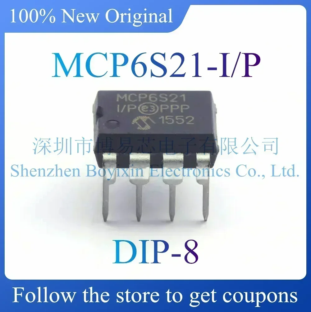 

MCP6S21-I/P Standard version
