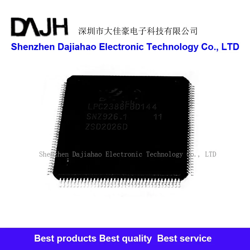 1pcs/lot LPC2388FBD144 IC MCU 16/32B 512KB FLSH 144LQFP ic chips in stock