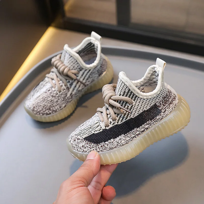 

Summer Fly Woven Deodorant Quick Drying Comfortable Soft Breathable Soft Soles for Kids Boys Girls Students Running Tennis Shoes