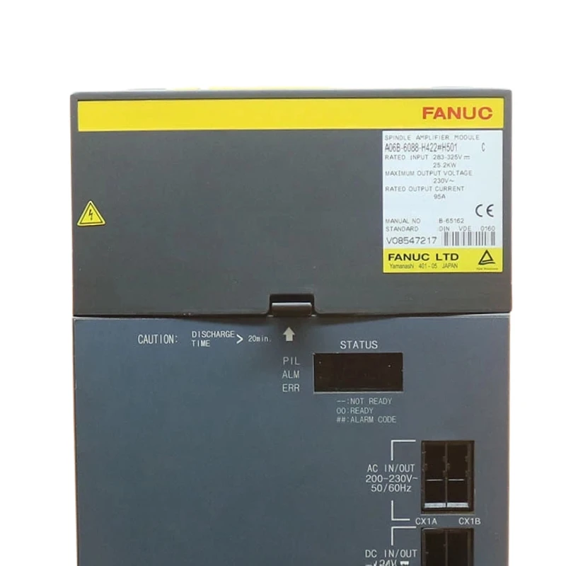 Fanuc A06B-6088-H422#H501 Servo Drive Tested ok Expedited Delivery