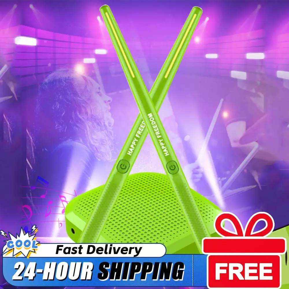 أفخاذ الهواء الافتراضية الكهربائية المحمولة الإلكترونية الافتراضية طبلة الهواء أفخاذ الدواسات مجموعة طبلة الإلكترونية الذكية الهدايا للمبتدئين