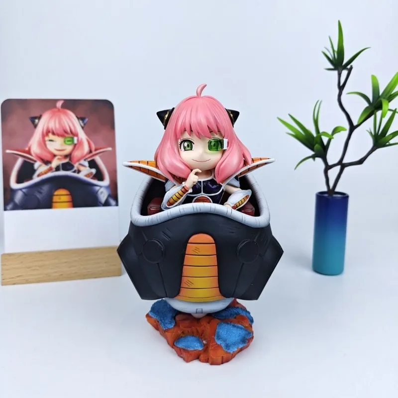 15cm SpyxFamily Action Figures Anya Forger Anime Figurines GK PVC Statue Collection Model Desk Decor for Birthday Gifts Toy Doll