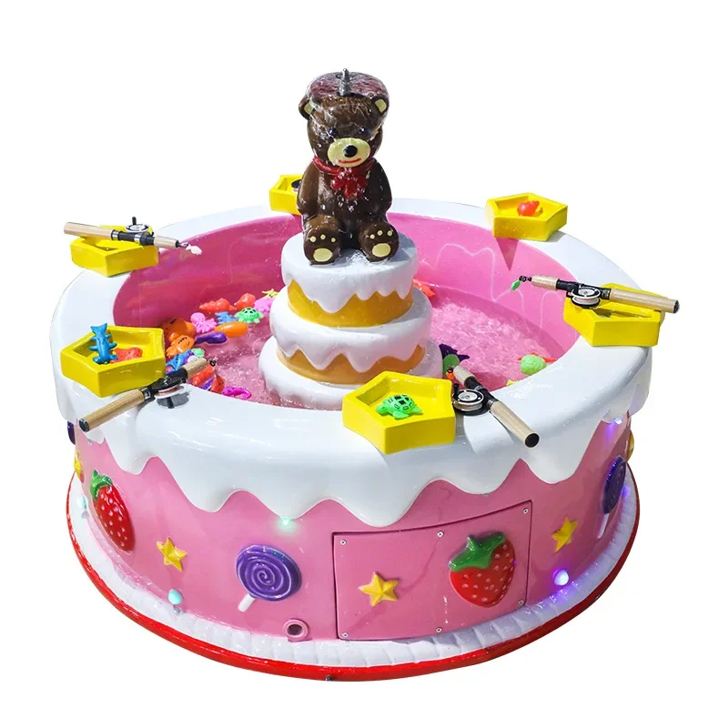 

Children's Fishing Pond, Fishing Pond, Fiberglass Entertainment Fish Tank Equipment Square Stall Customizable