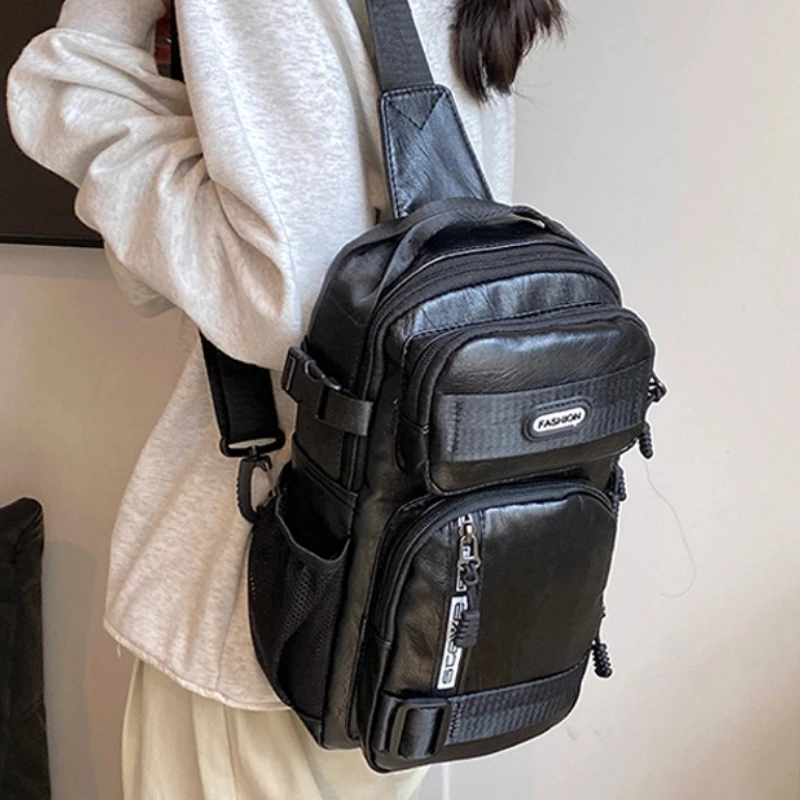 

Сумка через плечо из искусственной кожи, уличная походная сумка для женщин, путешествия, треккинг, кемпинг, альпинизм, студенческая сумка на плечо, школьная сумка