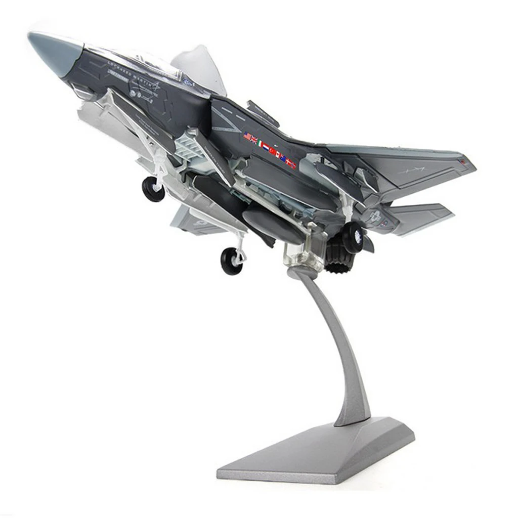 1/72 مقياس سبيكة الأمريكية F-35B علب نموذج اللعب ديكور