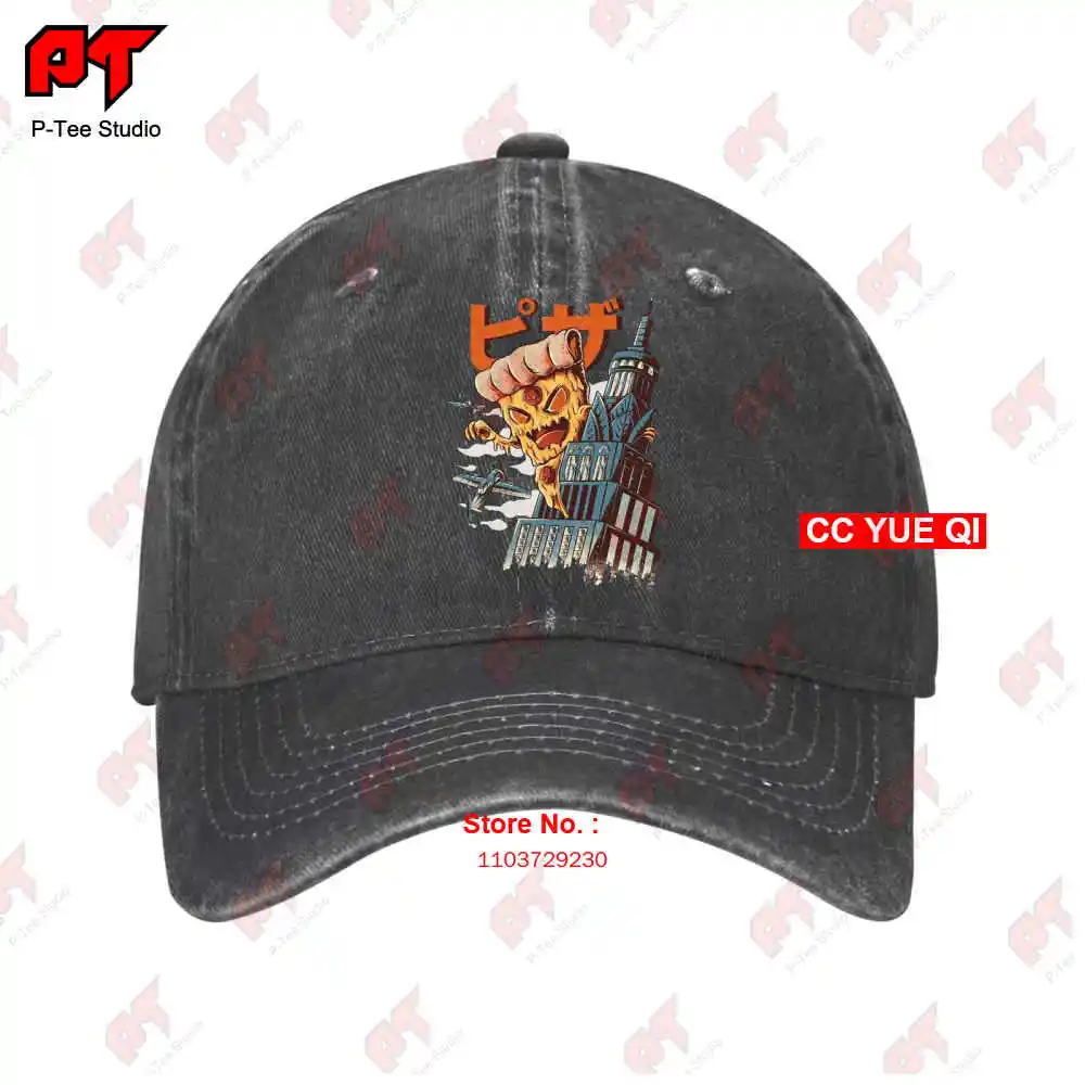 

Pizza Kong Pizzeria Maker King Addicted Baseball Caps Truck Cap S6Y4