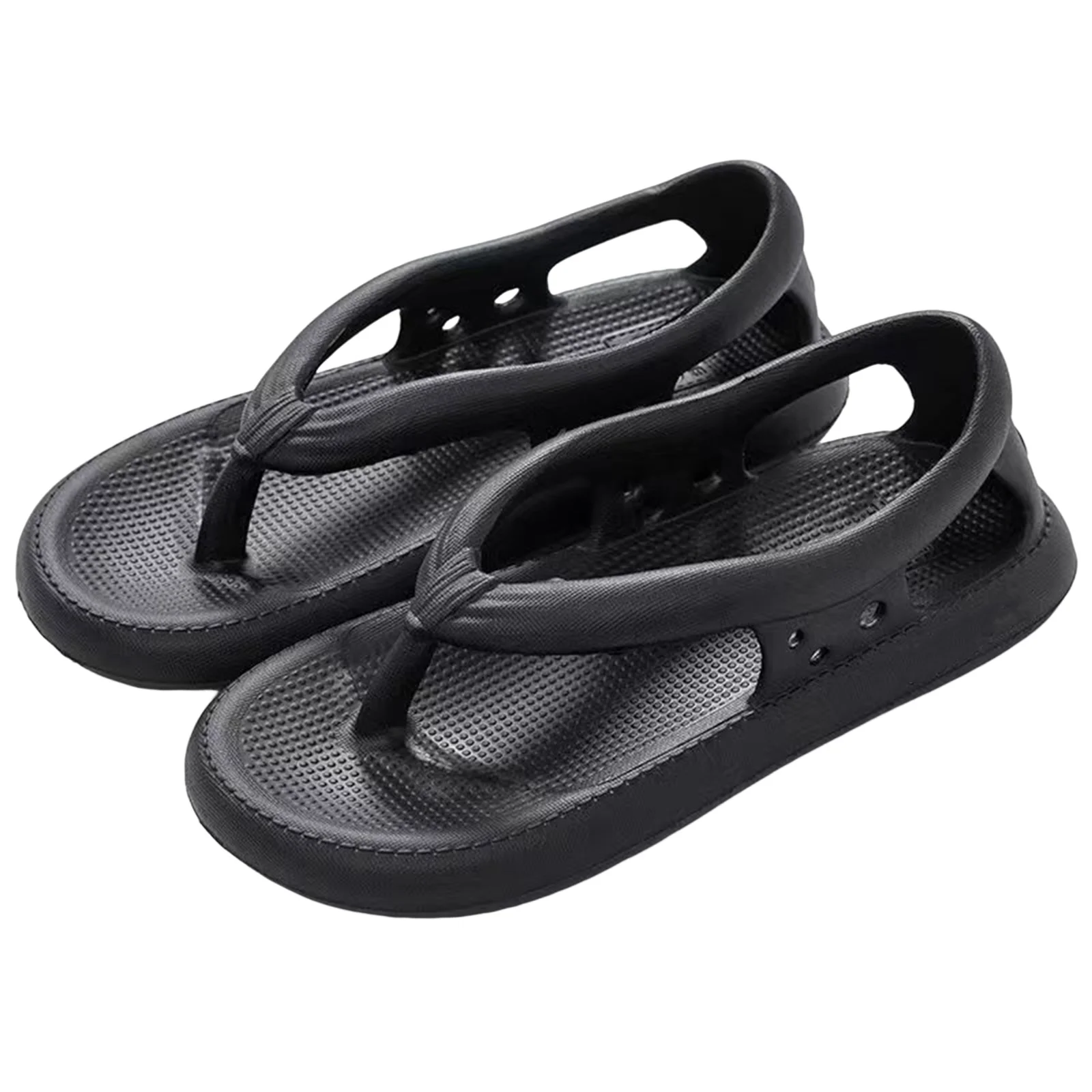 Unisex-Adult Summer Beach Sandals Anti-odor without Grinding Feet Slippers Suitable for Going Beach Side Wear