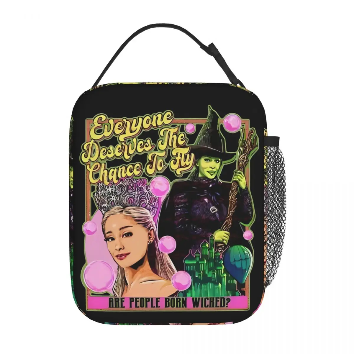 Wicked Insulated Lunch Bags Leakproof Everyone Deserves the chance to Fly Lunch Container Cooler Bag Tote Lunch Box Food Handbag