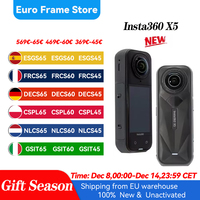 Insta360 X5 Action Camera 2025 New 8K 30fps Replaceable Lenses AI Chip Superior Low Light Mins Run Life Insta X5
