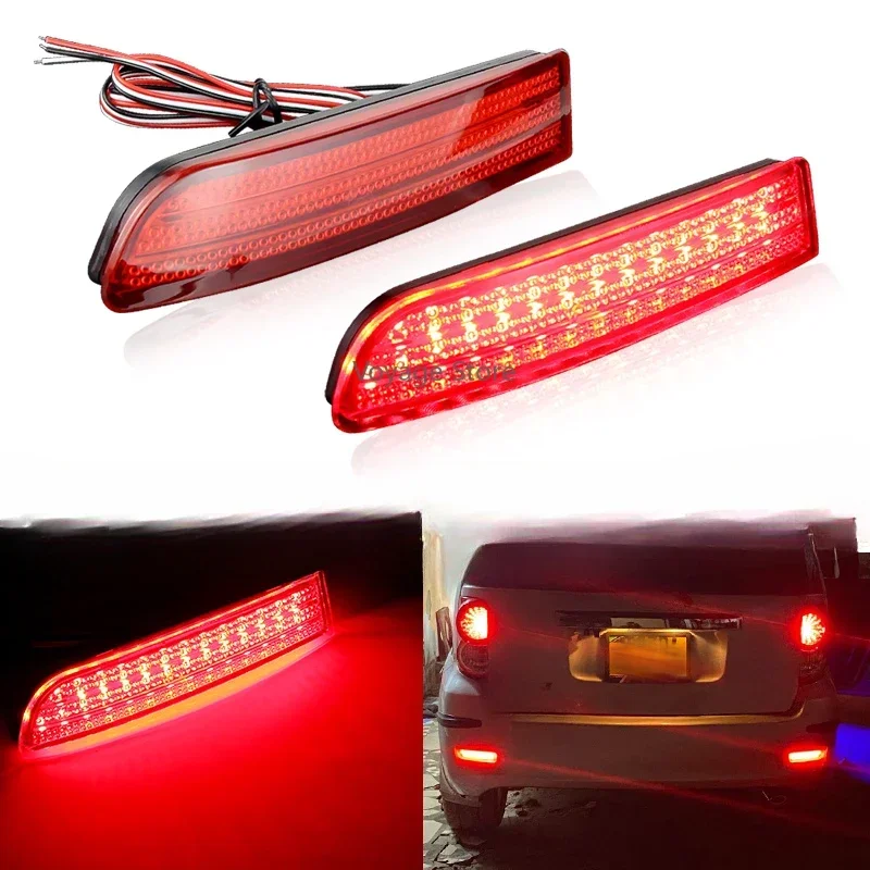 

2PC Suitable for Toyota RAV4 Previa Little Overlord Elfa Rear bumper lights, driving brakes, rear fog lights, tail lights