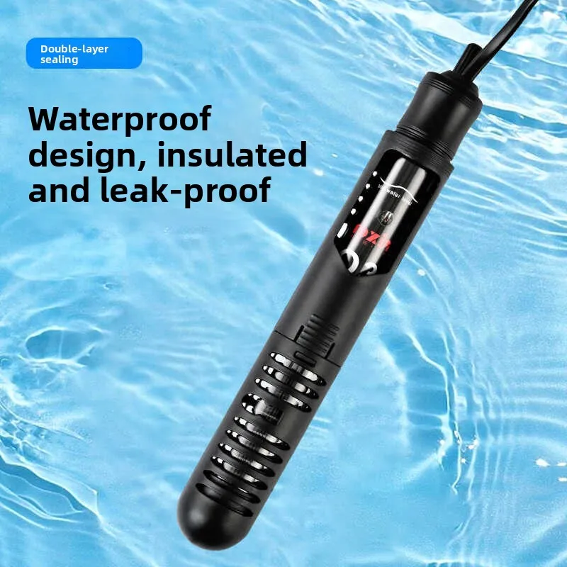 Smart Auatic Temperature Control Fi Tank Heating Tube Quartz Glass Explosion-proof Submersible Aquarium Heater - view 3