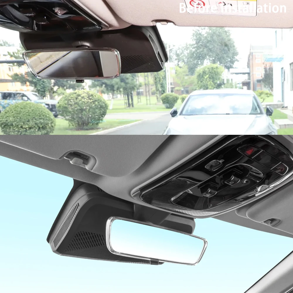 for Chery Exeed RX Yaoguang Omoda C9 9 2023 2024 2025 4K Dash Cam Front Rear Camera DVR Plug and Play Video Recorder 24h Record
