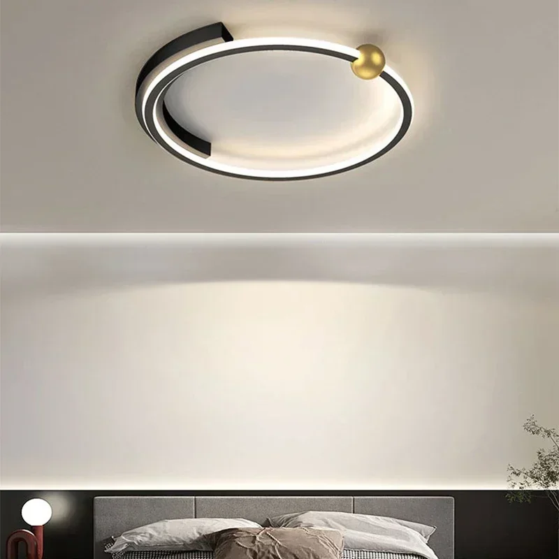 Modern LED Ceiling Light For Bedroom Living Dining Room Study Home Decoration Chandelier Minimalism Lighting Fixture Luster