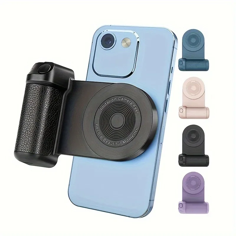 

Smartphone Selfie Grip Stabilizer Mount For Selfie Lovers, Magnetic Phone Camera Grip, 1pc, Magnetic Camera Grip Mount